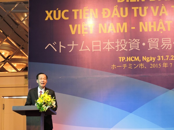 Diễn đàn xúc tiến đầu tư và thương mại Việt Nam – Nhật Bản 2015