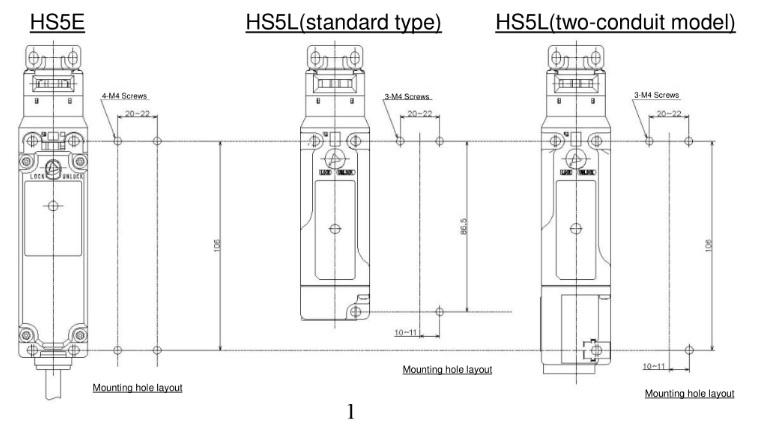 HS5L có kích thước nhỏ gọn hơn so với HS5E