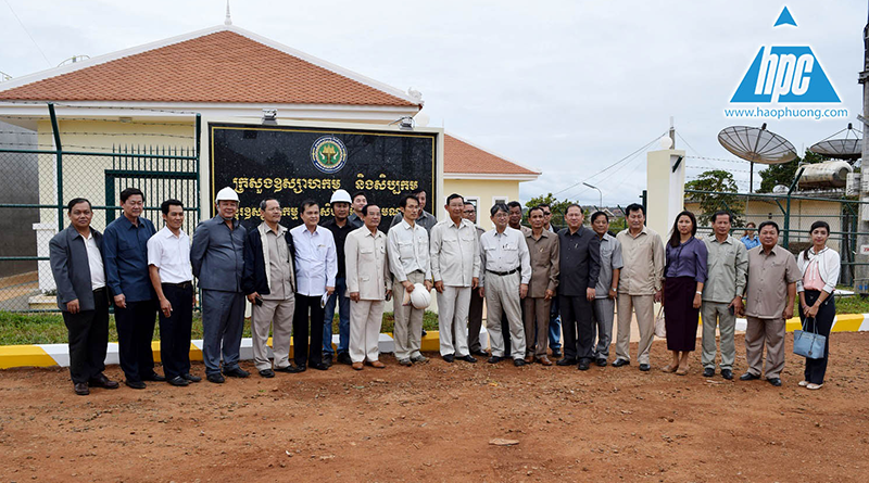Hạo Phương tiếp đón Bộ trưởng Công nghiệp Cambodia đến tham quan nhà máy
