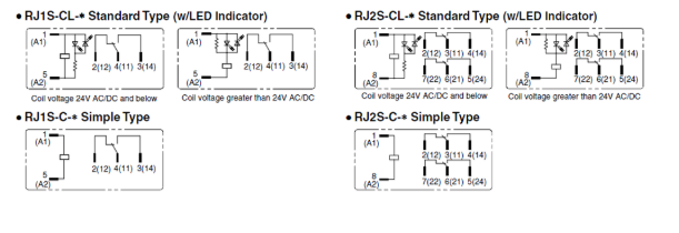 sơ đồ chân relay idec