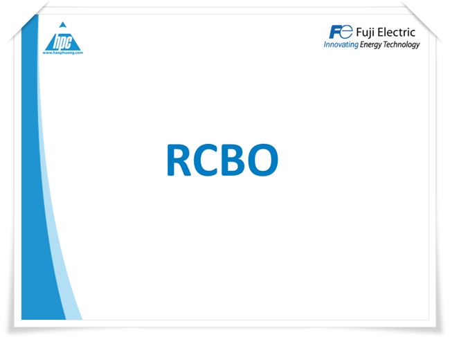 RCBO Fuji Electric, ảnh 1