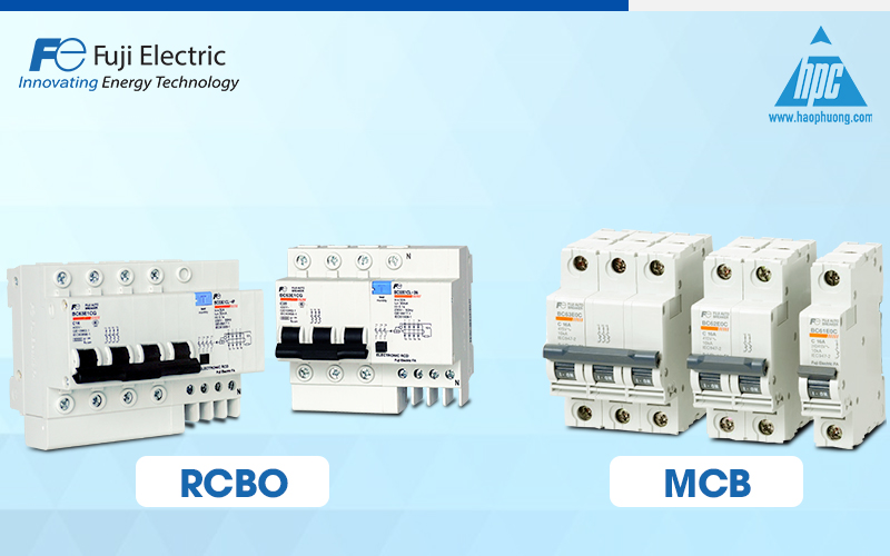 Fuji Electric giới thiệu MCB và RCBO cho thị trường điện dân dụng