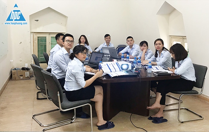 Hạo Phương chi nhánh Hà Nội training chọn mã thiết bị Fuji Electric