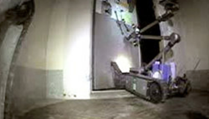 Hình ảnh robot thăm dò ghi lại bên trong nhà máy điện hạt nhân Fukushima