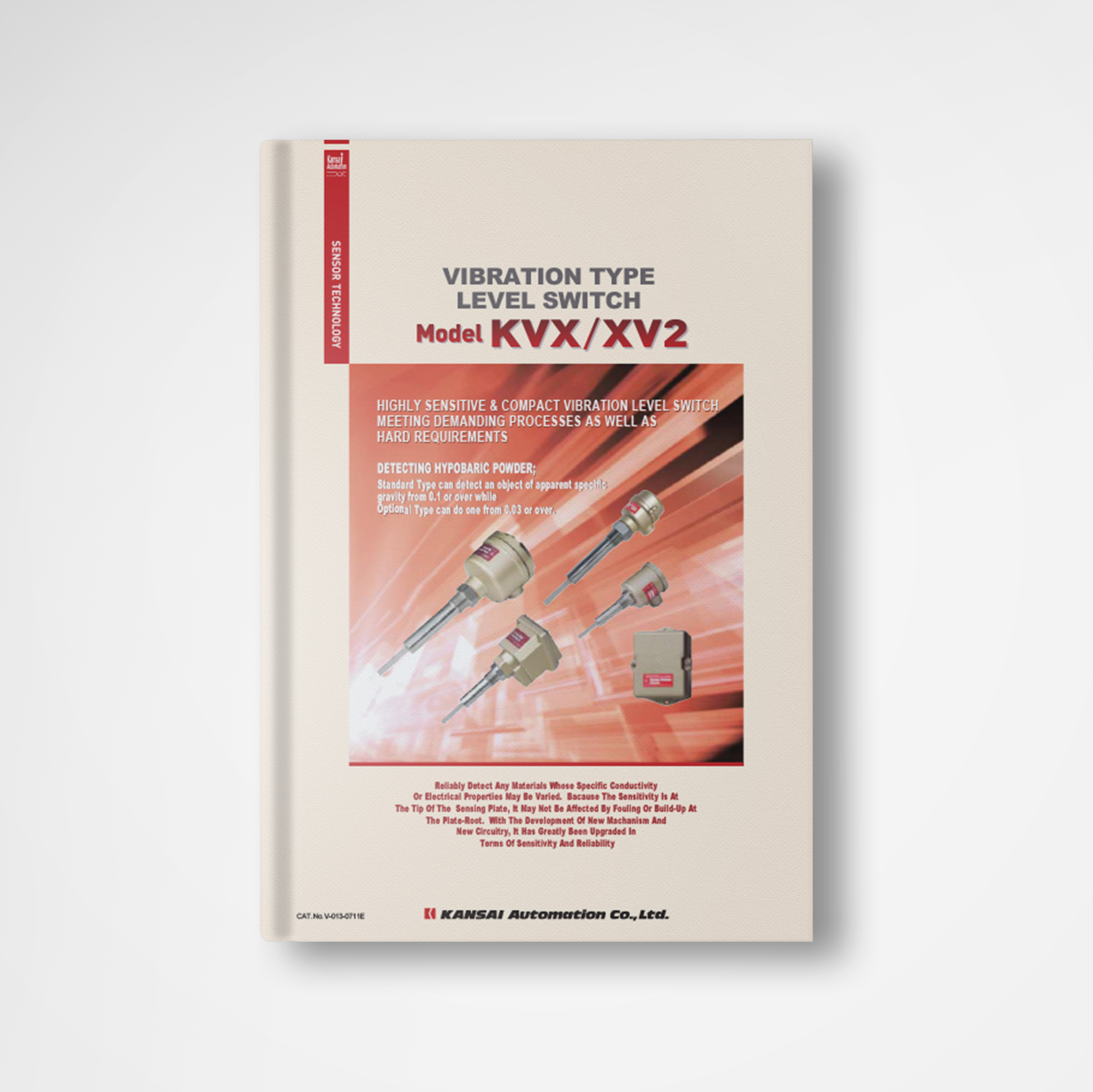 Catalog báo mức loại rung Kansai – dòng KVX, XV2