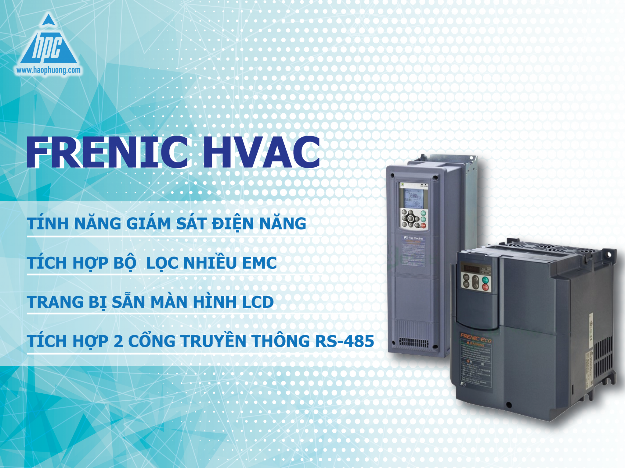 Biến tần Frenic-HVAC Fuji Electric