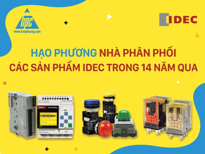 Hạo Phương – nhà phân phối các sản phẩm IDEC trong 14 năm qua