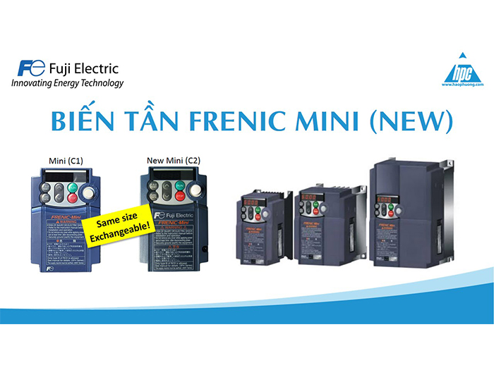 Biến tần Frenic Mini - Dòng sản phẩm tiên tiến đến từ Nhật Bản