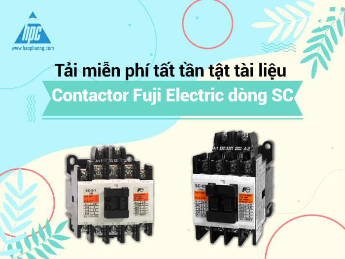 Tải miễn phí tất tần tật tài liệu Contactor Fuji Electric dòng SC