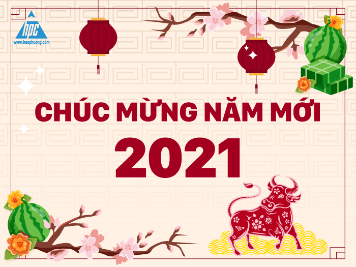 Hạo Phương gửi lời tri ân và thông báo lịch nghỉ tết Dương lịch năm 2021 “Tân Sửu”