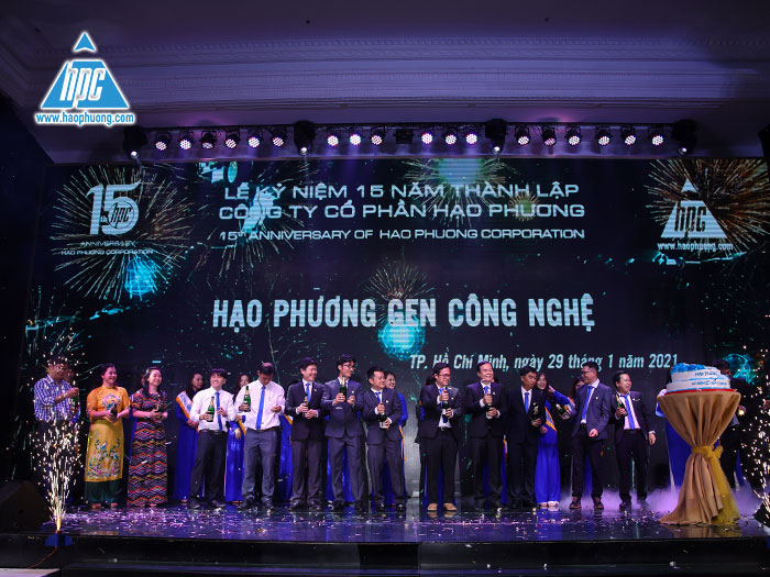 Lễ kỷ niệm 15 năm thành lập của công ty cổ phần Hạo Phương