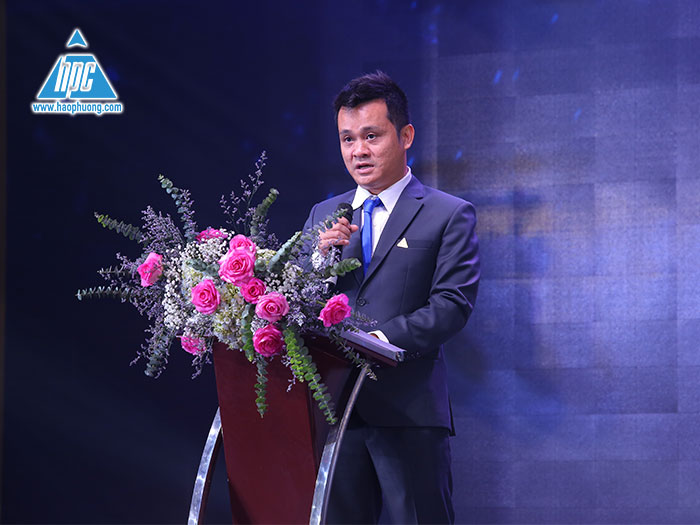 Ông Nguyễn Tất Dương, tổng giám đốc công ty cổ phần Hạo Phương tại sự kiện