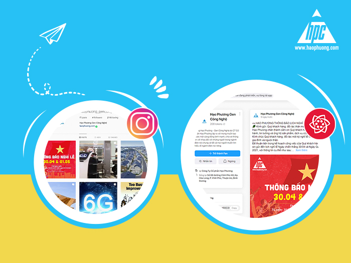 Hạo Phương chính thức triển khai hoạt động trên Instagram và Lotus