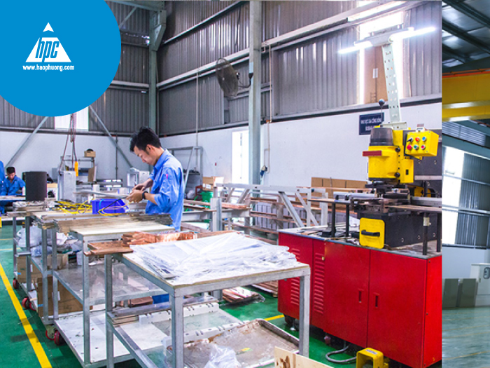 Xưởng sản xuất - Bộ phận nền móng tạo nên những giá trị bền vững của Hạo Phương