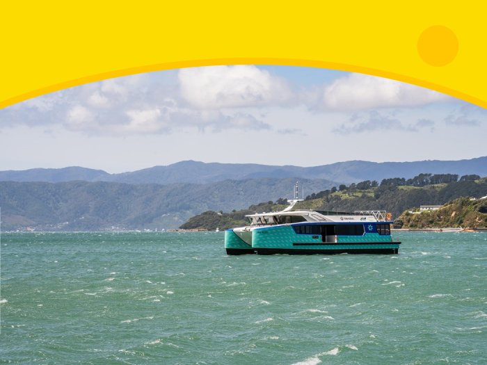 Chuyến phà chở khách chạy hoàn toàn bằng điện đầu tiên ra mắt ở New Zealand