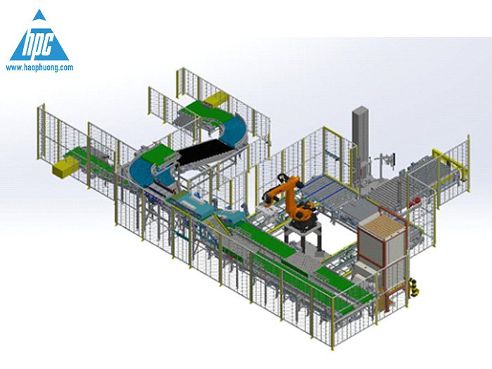 Hạo Phương hoàn thành dự án lắp đặt hệ thống Robot xếp bao Palletizing tại nhà máy Sika Đồng Nai