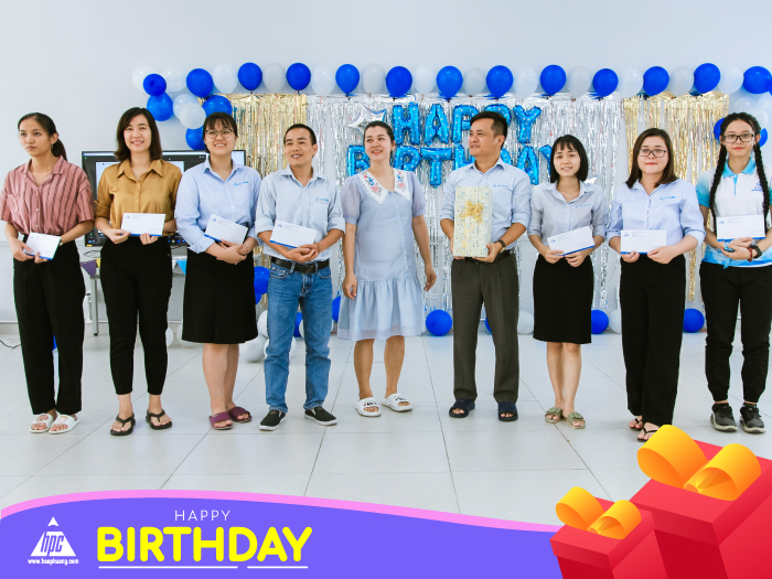 Hạo Phương chúc mừng sinh nhật các thành viên tháng 06/2022