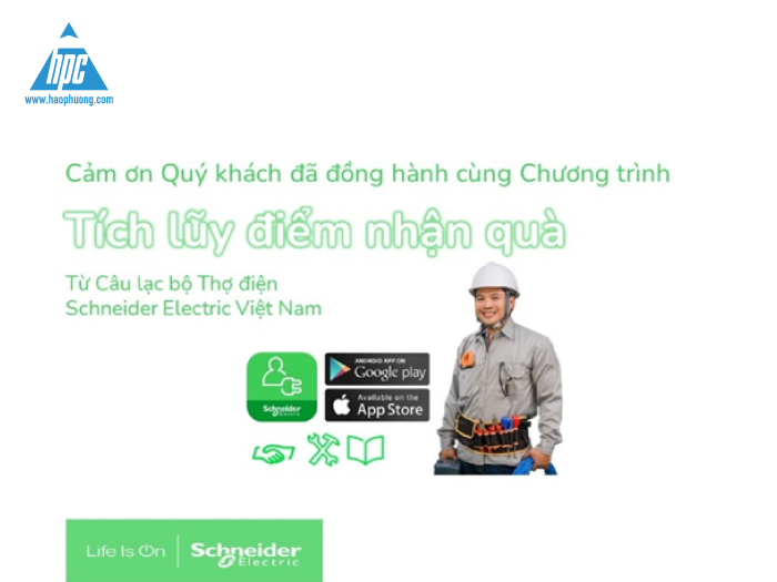 Cùng Hạo Phương “Quét mã AvatarOn A – Nhân ba điểm thưởng” từ câu lạc bộ Thợ điện Schneider Electric