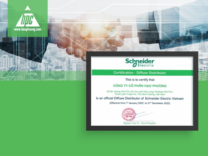 Hạo Phương – Nhà phân phối chính thức các thiết bị điện dân dụng của Schneider Electric