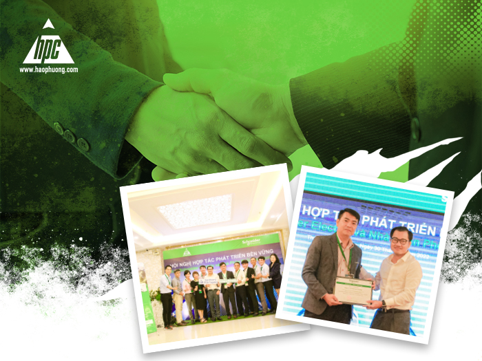 Hội nghị hợp tác phát triển bền vững cùng Schneider Electric và nhà phân phối Hạo Phương