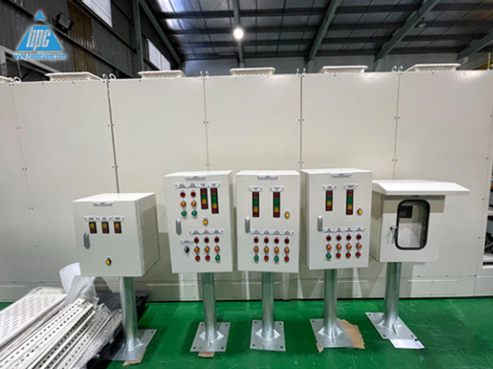 Hạo Phương sản xuất lô tủ điện chất lượng cao cho dự án Kubota