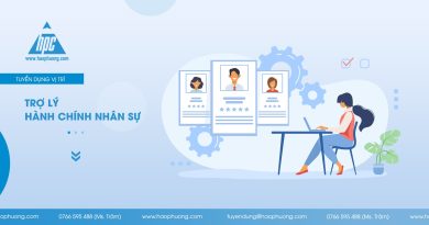 Tuyển dụng Trợ lý nhân sự