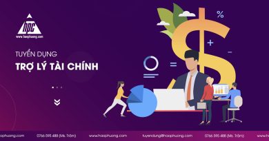 Tuyển dụng Trợ lý tài chính