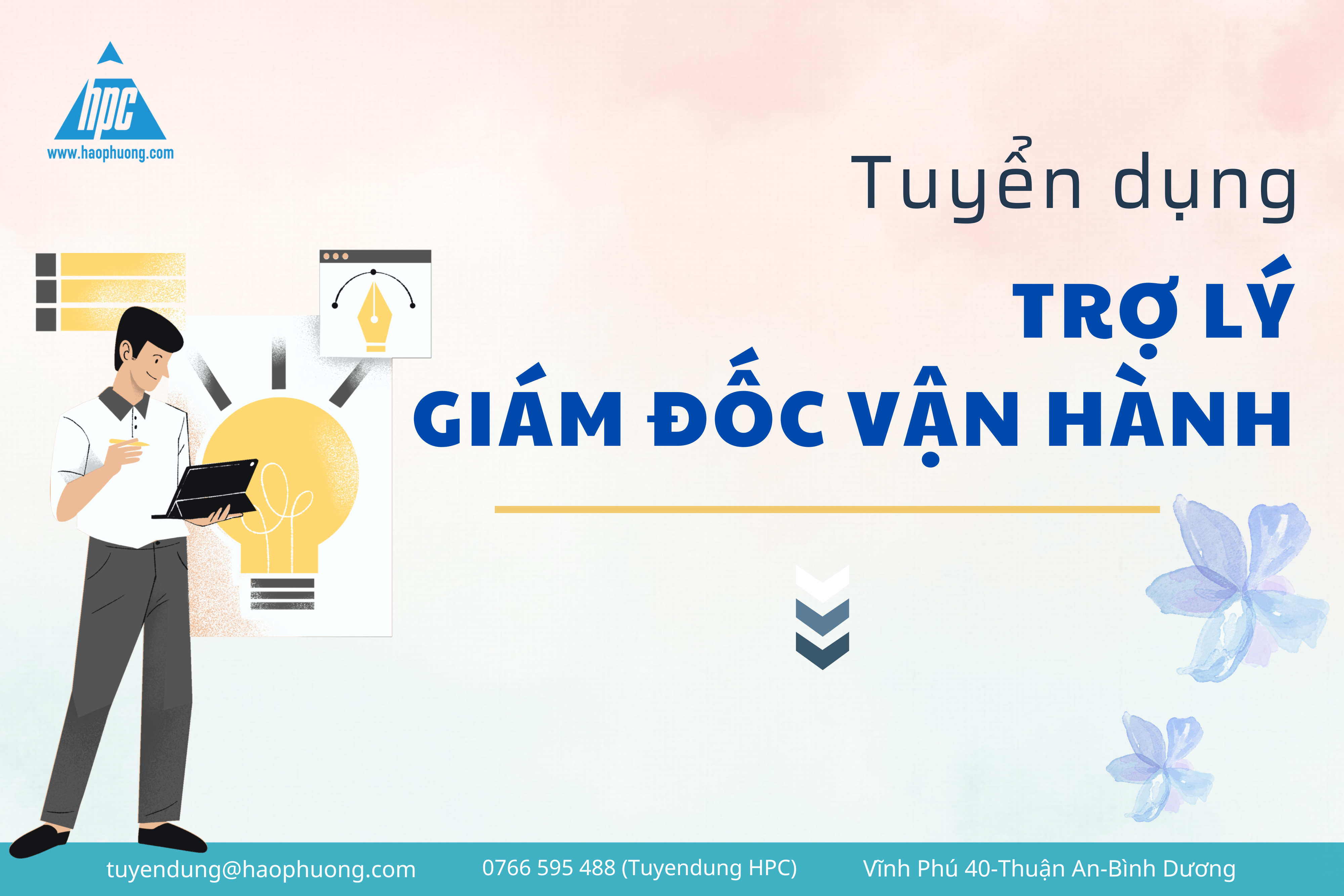 Tuyển Dụng Trợ Lý Giám Đốc Vận Hành