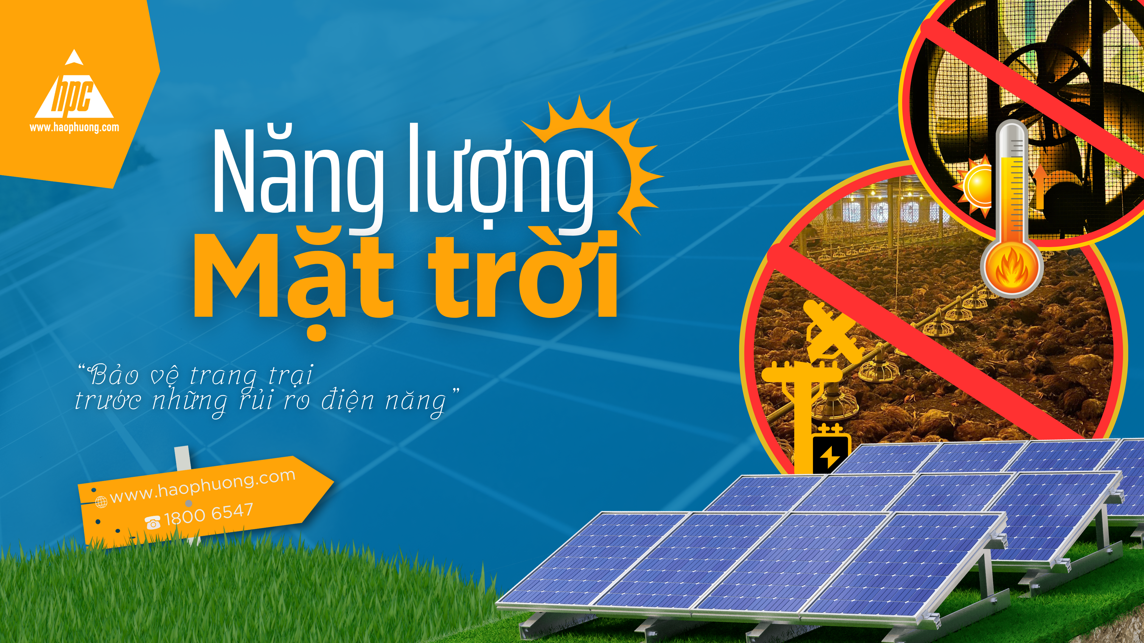 Giải Pháp Năng Lượng Mặt Trời Của Hạo Phương – Bảo Vệ Trang Trại Trước Những Rủi Ro Điện Năng