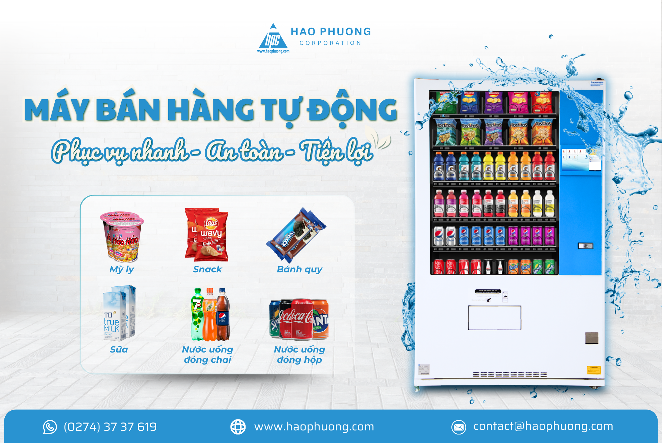 MÁY BÁN HÀNG TỰ ĐỘNG – GIẢI PHÁP PHỤC VỤ NHANH, AN TOÀN VÀ TIỆN LỢI