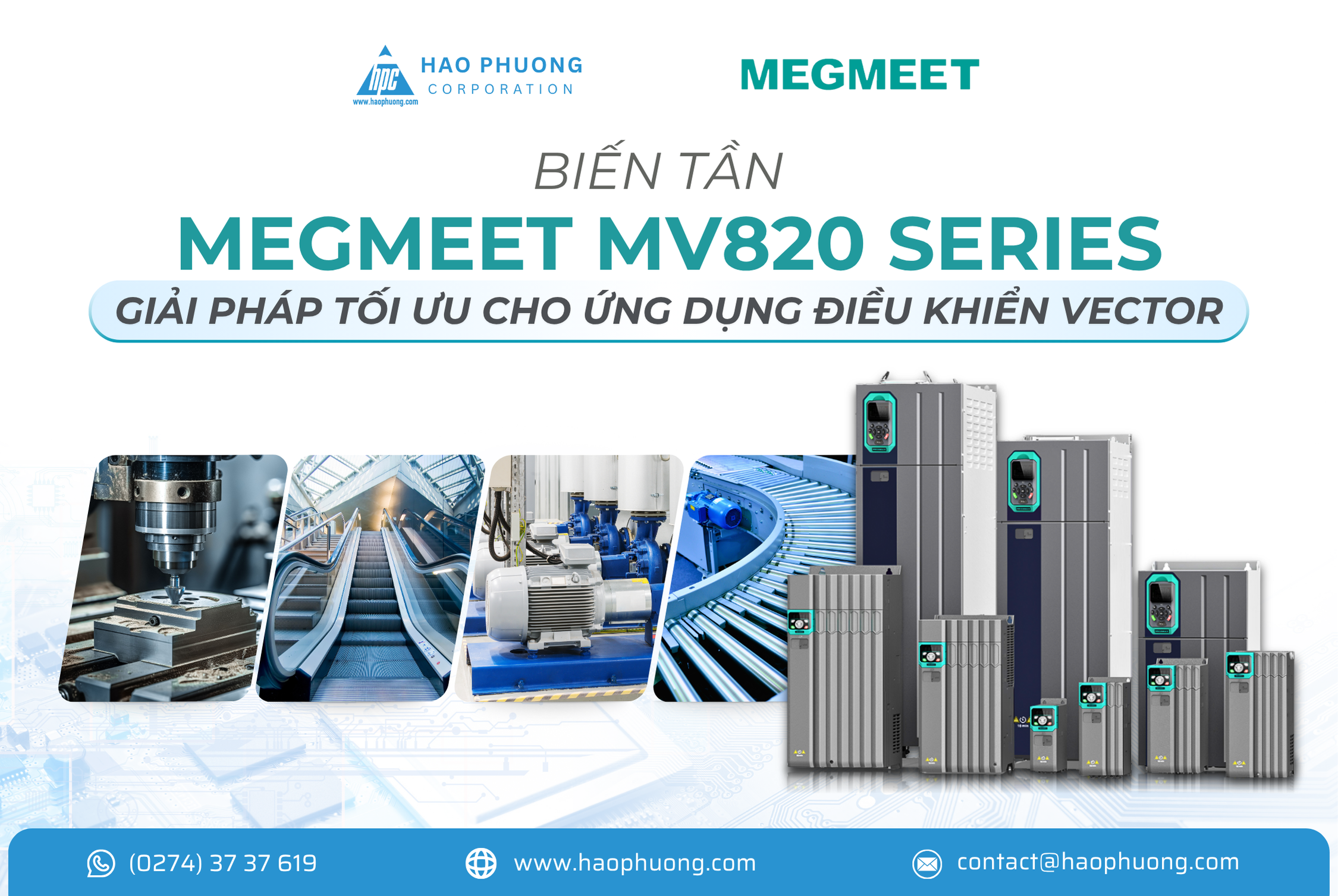 CÔNG NGHỆ CỐT LÕI CỦA MV820 SERIES – BIẾN TẦN ĐIỀU KHIỂN VECTOR
