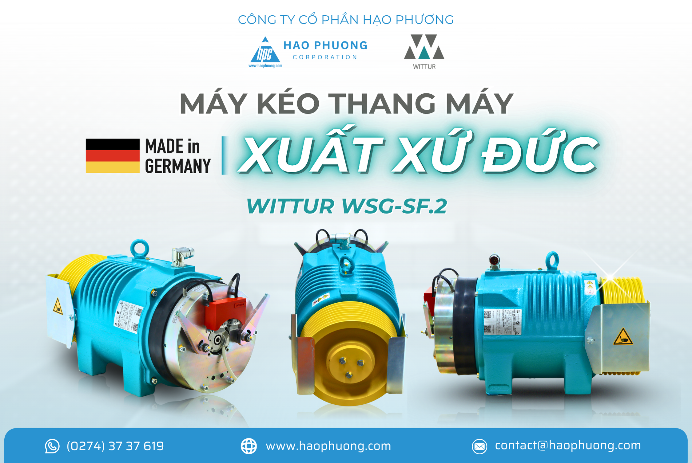 MÁY KÉO WITTUR XUẤT XỨ ĐỨC – BẢO CHỨNG CHO CHẤT LƯỢNG