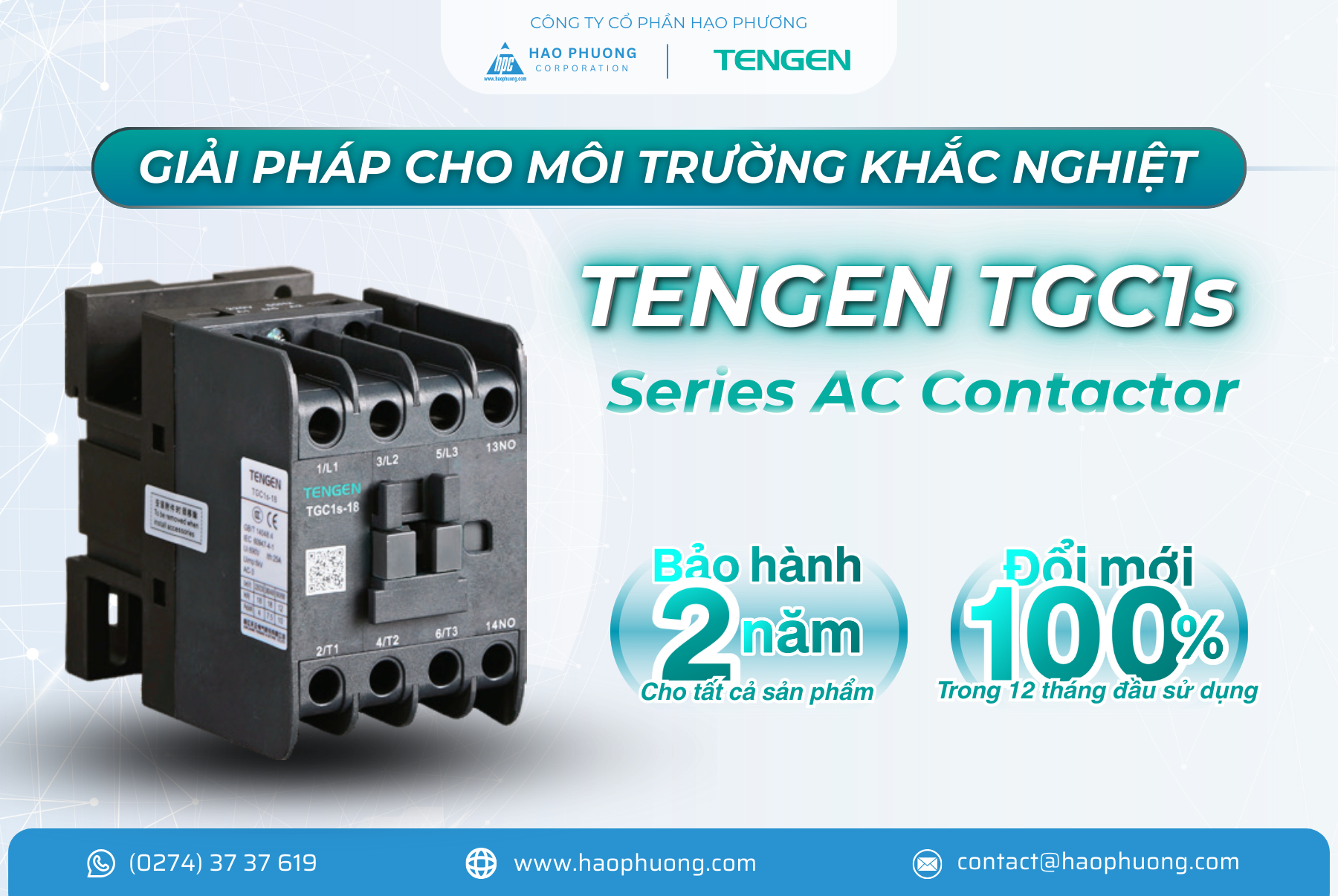 GIẢI PHÁP CONTACTOR CHO NHỮNG MÔI TRƯỜNG NHIỆT ĐỘ CAO VÀ KHẮC NGHIỆT