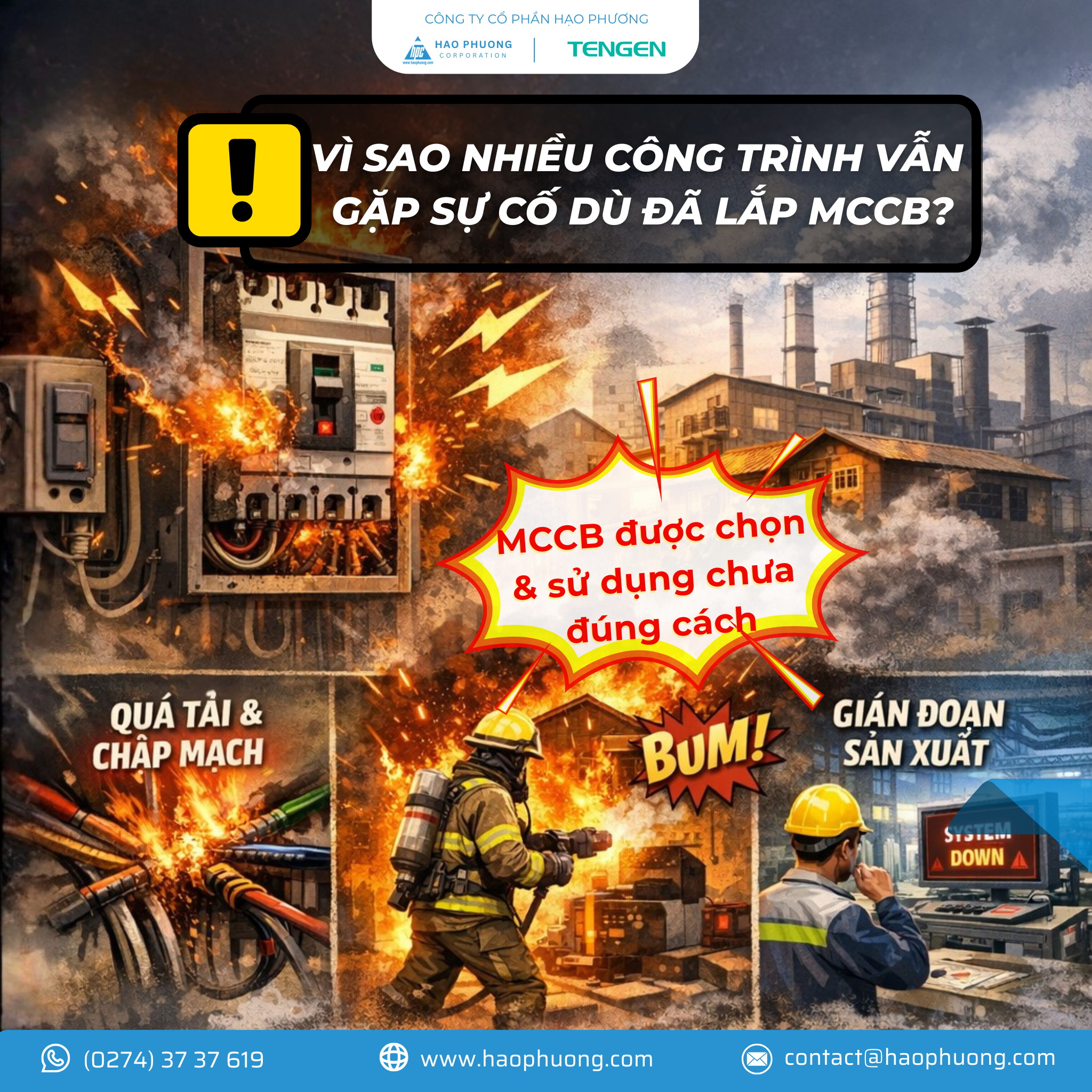 GIẢI PHÁP GIẢM THIỂU NGUYÊN NHÂN CHÁY NỔ DO SỬ DỤNG ĐIỆN