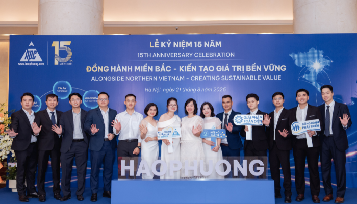 Hạo Phương Kỷ Niệm 15 Năm Mở Rộng Và Phát Triển Thị Trường Miền Bắc