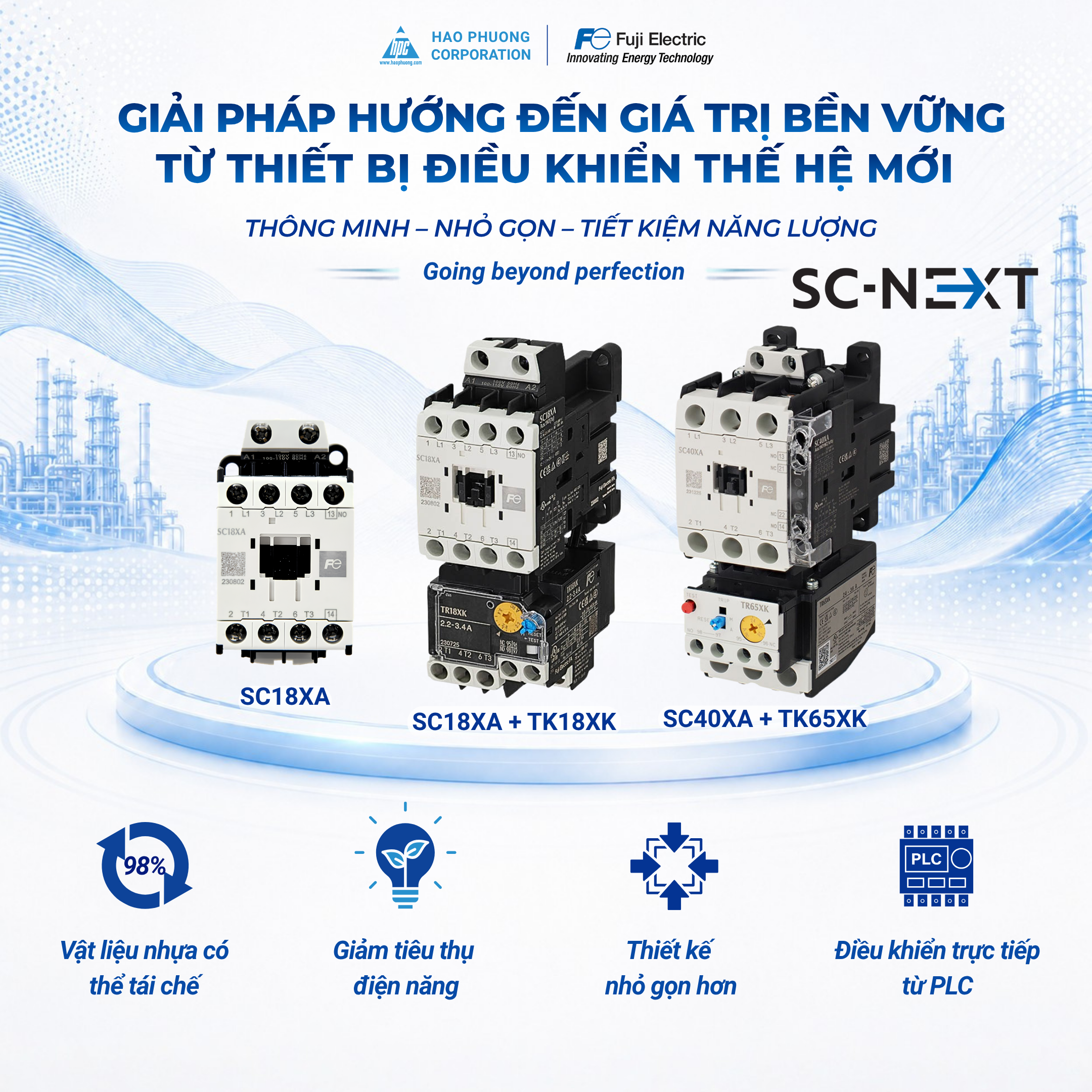 SC-NEXT – GIẢI PHÁP ĐIỀU KHIỂN THẾ HỆ MỚI HƯỚNG ĐẾN GIÁ TRỊ BỀN VỮNG